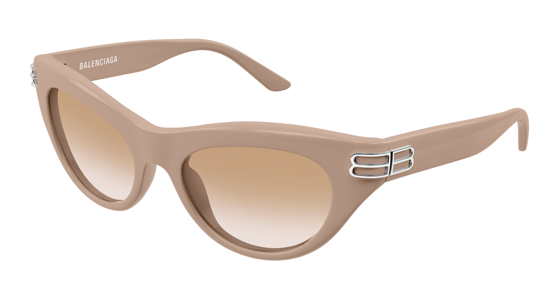 Lunettes de soleil balenciaga bb0466s 003 rosa cat eye femenino taille 55mm - Vue principale
