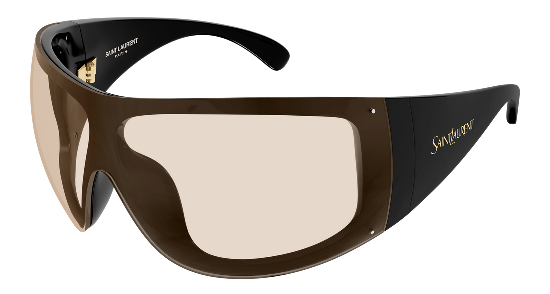 Óculos de sol saint laurent sl 914 002 negro shield femenino tamanho 99mm - Vista principal