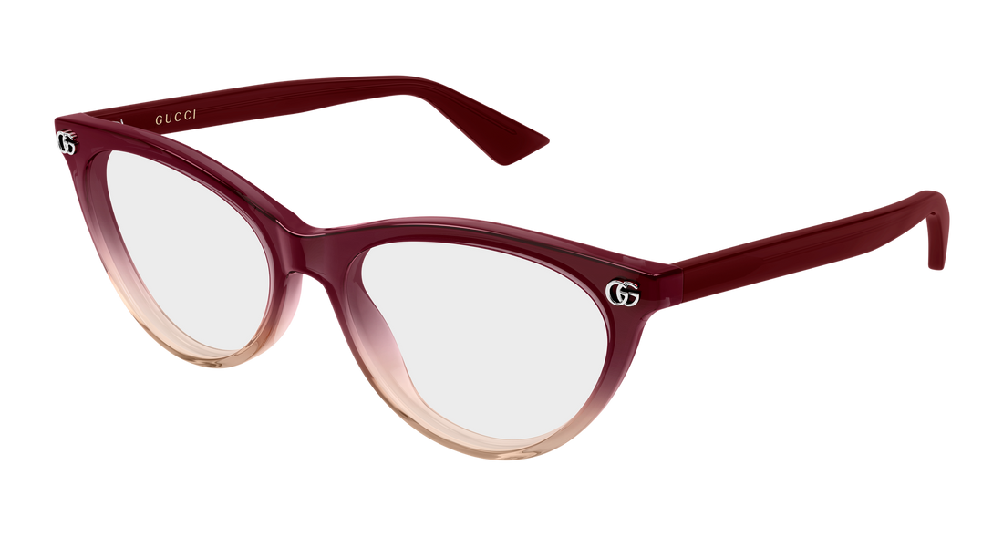 Occhiali da vista gucci gg2112o 005 marron cat eye femenino taglia 53mm - Vista principale