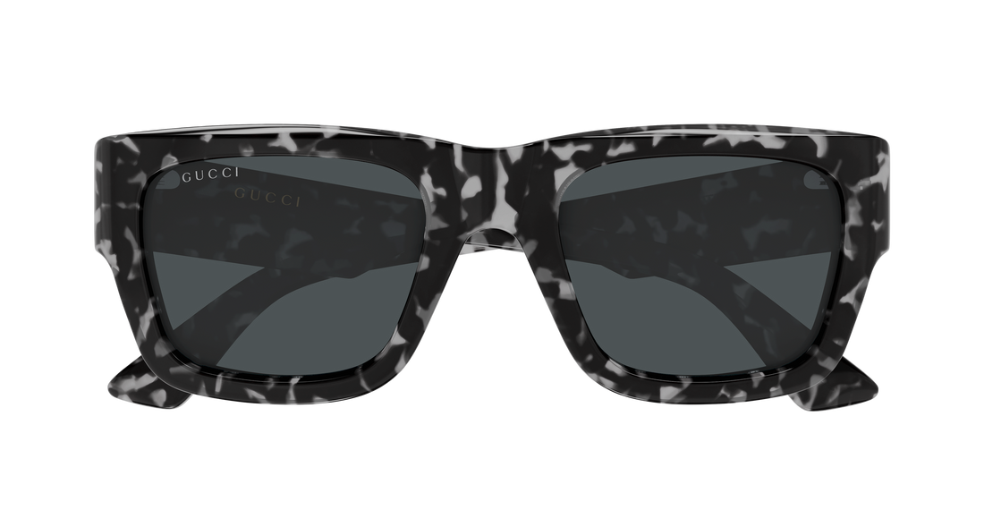 Lunettes de soleil gucci gg1668s 007 havana rectangular / squared masculino taille 52mm - Vue détaillée