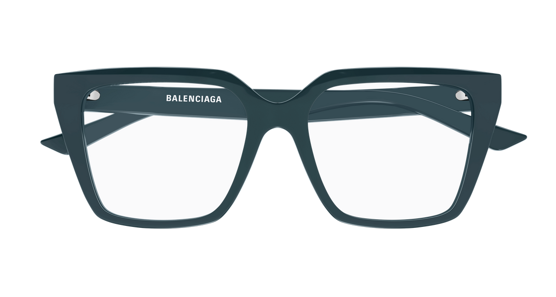 Occhiali da vista balenciaga bb0130o 015 azul rectangular / squared femenino taglia 53mm - Vista dettagliata