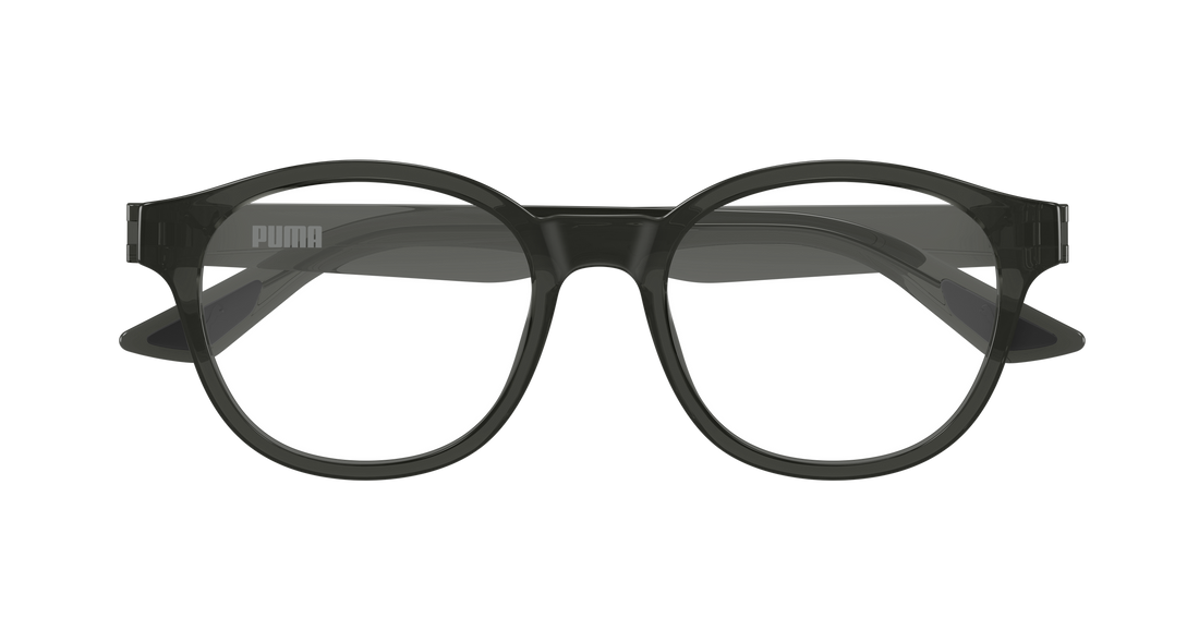 Gafas graduadas puma pu0540o 004 verde round/oval/panthos masculino talla 50mm - Vista de detalle