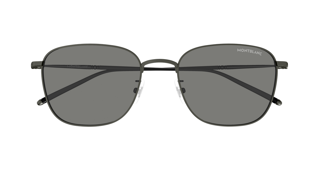 Sunčane naočale montblanc mb0527sa 003 plateado rectangular / squared masculino veličina 55mm - Detaljni prikaz