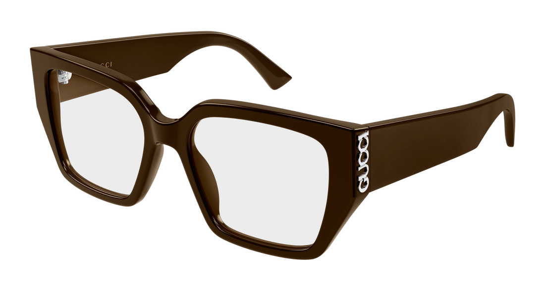 Occhiali da vista gucci gg2042o 003 marron butterfly femenino taglia 53mm - Vista principale
