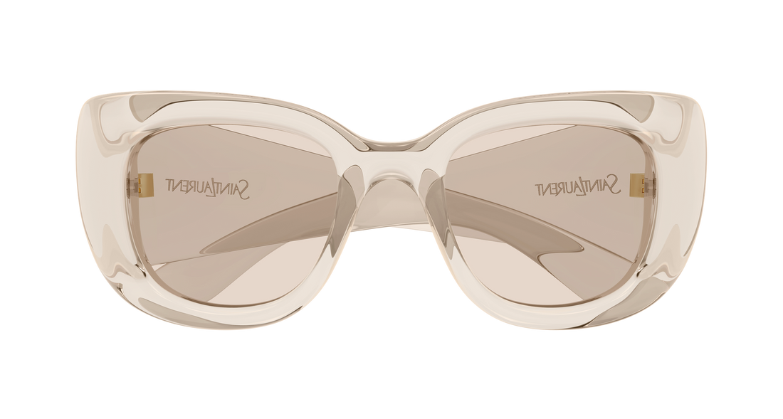 Sonnenbrillen saint laurent sl 903 howl 002 beige cat eye femenino größe 55mm - Detailansicht