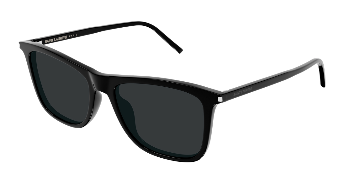 Óculos de sol saint laurent sl 895 001 negro rectangular / squared unisex tamanho 55mm - Vista principal