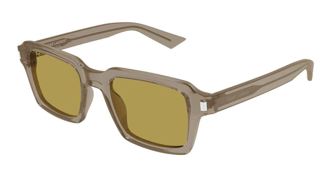 Óculos de sol saint laurent sl 947 006 marron rectangular / squared masculino tamanho 50mm - Vista principal