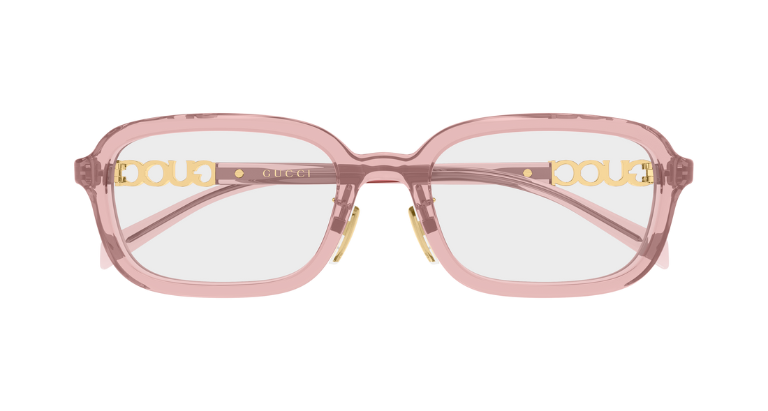 Glasögon gucci gg2210oa 003 rosa rectangular / squared femenino storlek 53mm - Detaljvy