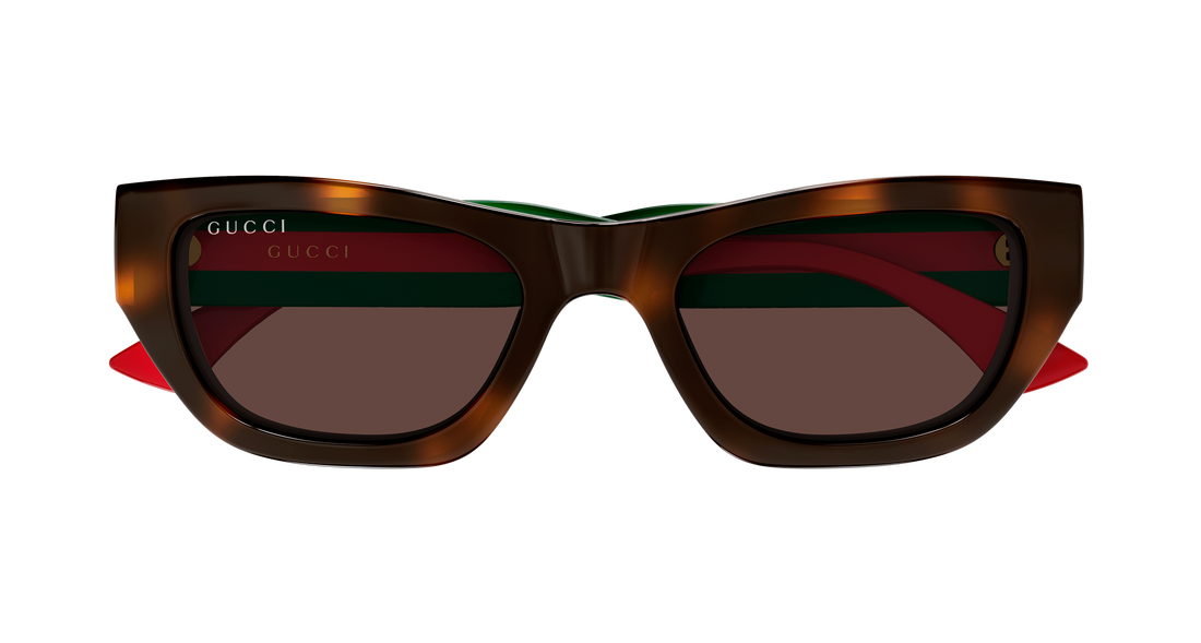 Gafas de sol gucci gg2116s 002 havana cat eye femenino talla 52mm - Vista de detalle