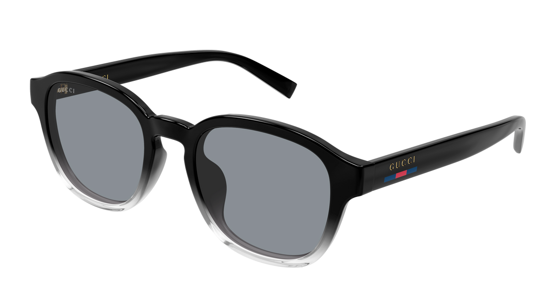 Óculos de sol gucci gg2109sk 003 negro round/oval/panthos masculino tamanho 53mm - Vista principal