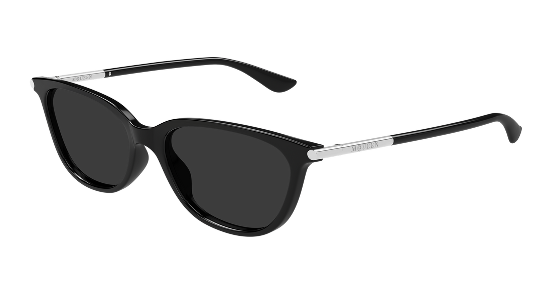 Óculos de sol alexander mcqueen am0553s 001 negro cat eye femenino tamanho 54mm - Vista principal