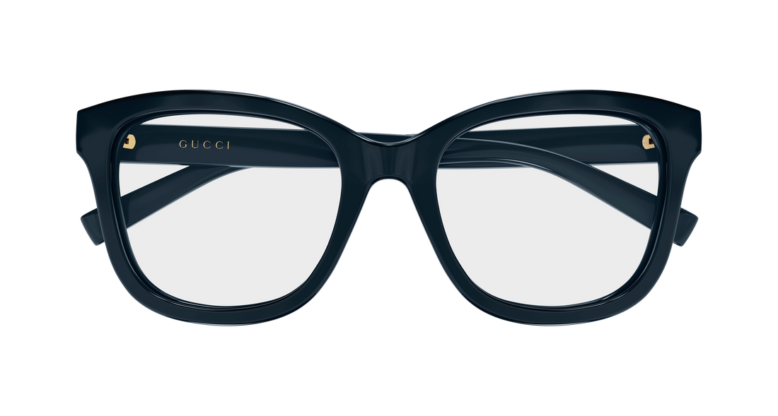 Brillen gucci gg2104o 004 azul rectangular / squared femenino größe 53mm - Detailansicht