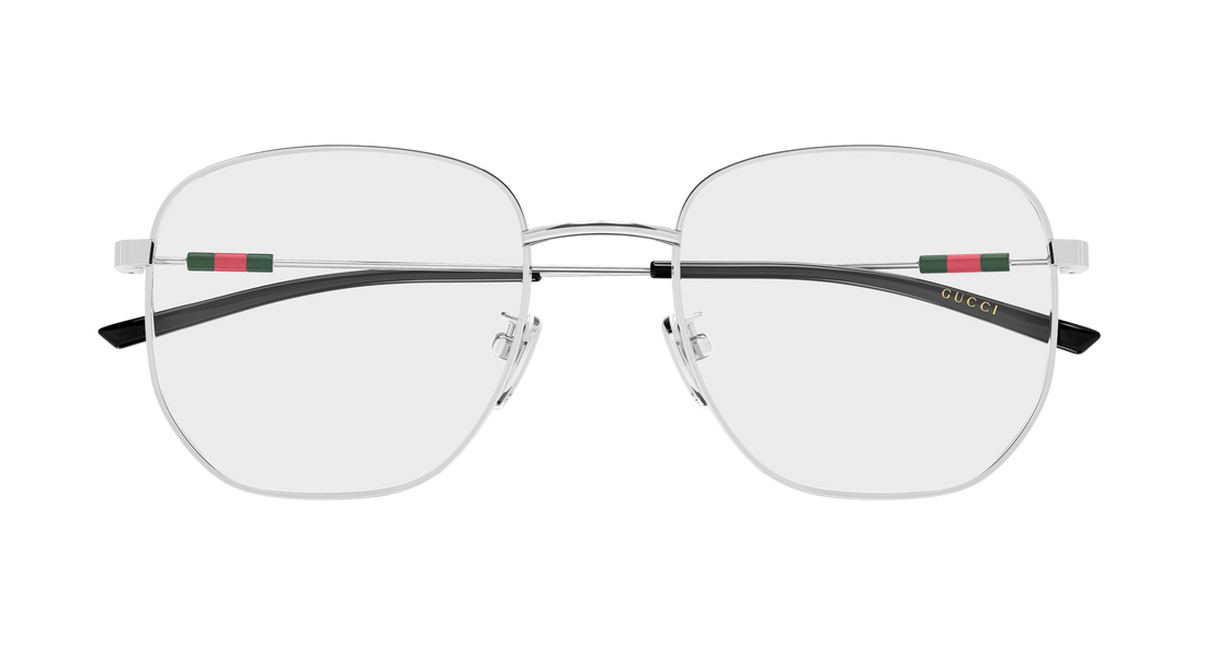 Occhiali da vista gucci gg2140ok 002 plateado round/oval/panthos unisex taglia 53mm - Vista dettagliata