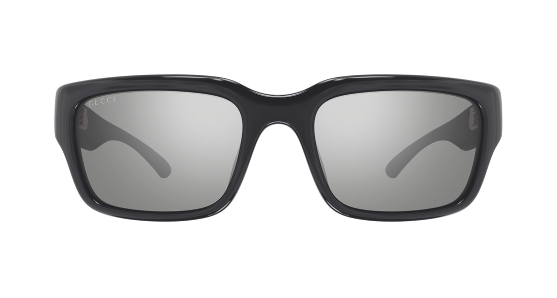 Solbriller gucci gg2240s 007 gris rectangular / squared masculino størrelse 58mm - Detaljeret visning