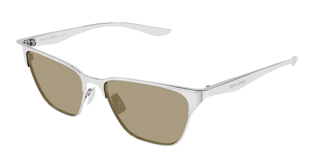 Óculos de sol saint laurent sl 920 002 plateado cat eye femenino tamanho 55mm - Vista principal