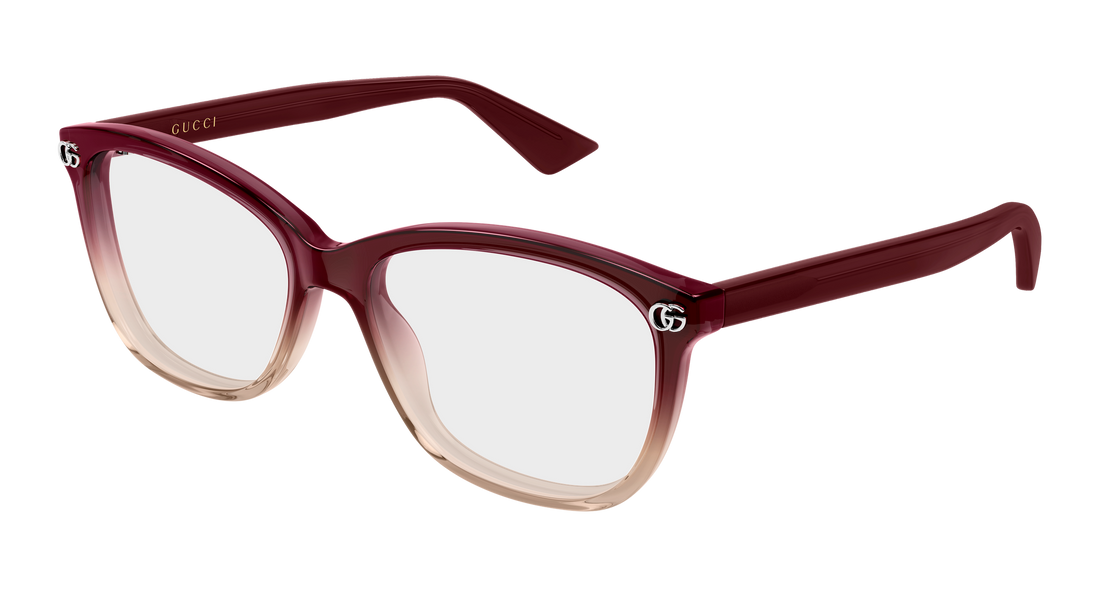 Occhiali da vista gucci gg2113o 010 marron rectangular / squared femenino taglia 55mm - Vista principale