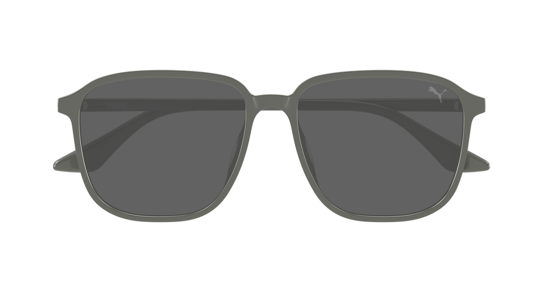 Gafas de sol puma pu0525sa 005 verde rectangular / squared masculino talla 58mm - Vista de detalle