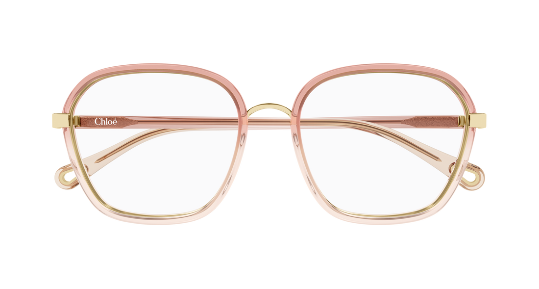 Gafas graduadas chloé ch0309o 006 naranja rectangular / squared femenino talla 54mm - Vista de detalle