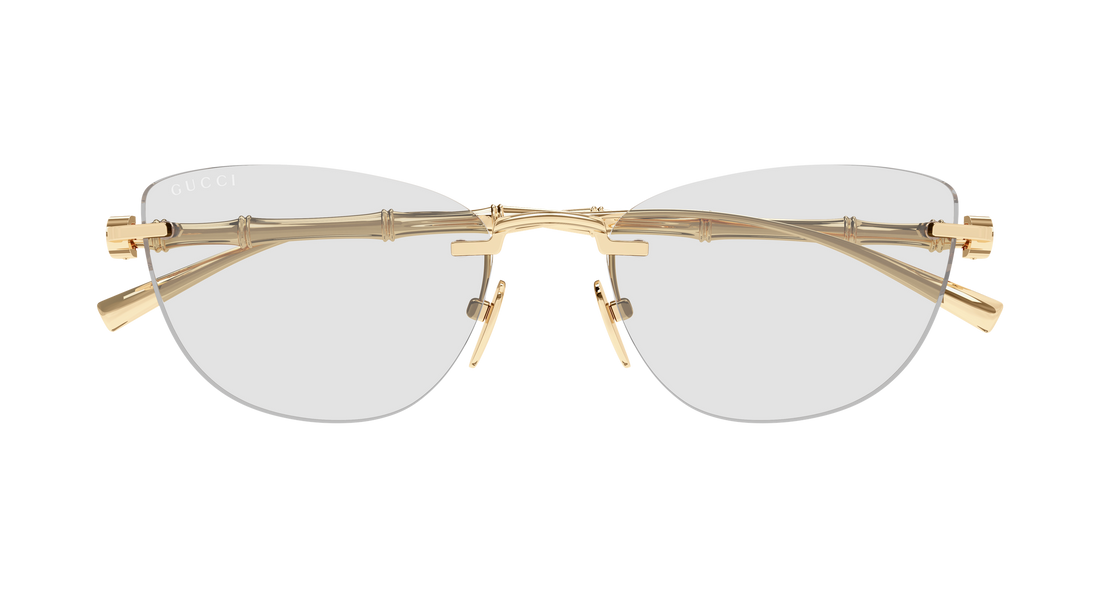 Lunettes de soleil gucci gg2063s 006 dorado cat eye femenino taille 55mm - Vue détaillée