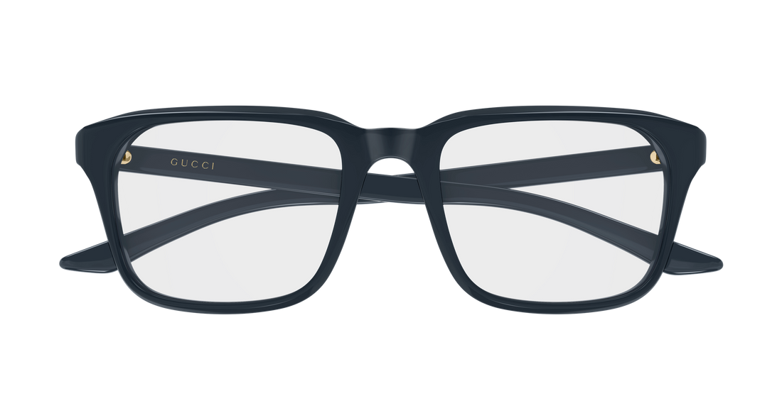 Occhiali da vista gucci gg2081o 007 azul rectangular / squared masculino taglia 53mm - Vista dettagliata