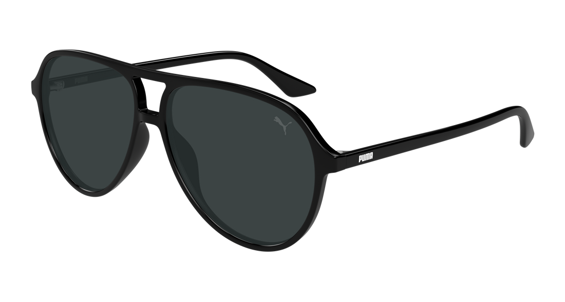 Sunglasses puma pu0523s 001 negro pilot/navigator masculino size 58mm - Main view