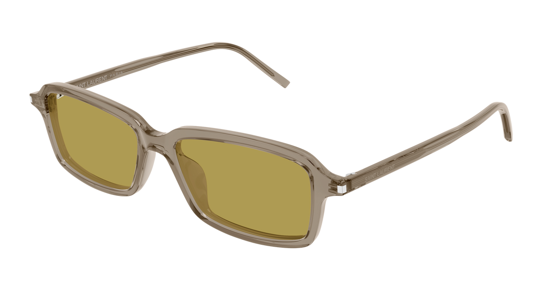 Occhiali da sole saint laurent sl 938 004 marron rectangular / squared masculino taglia 53mm - Vista principale