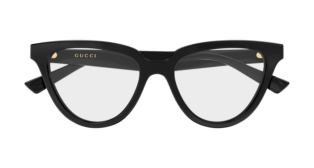 Brillen gucci gg2179o 001 negro cat eye femenino größe 52mm - Detailansicht