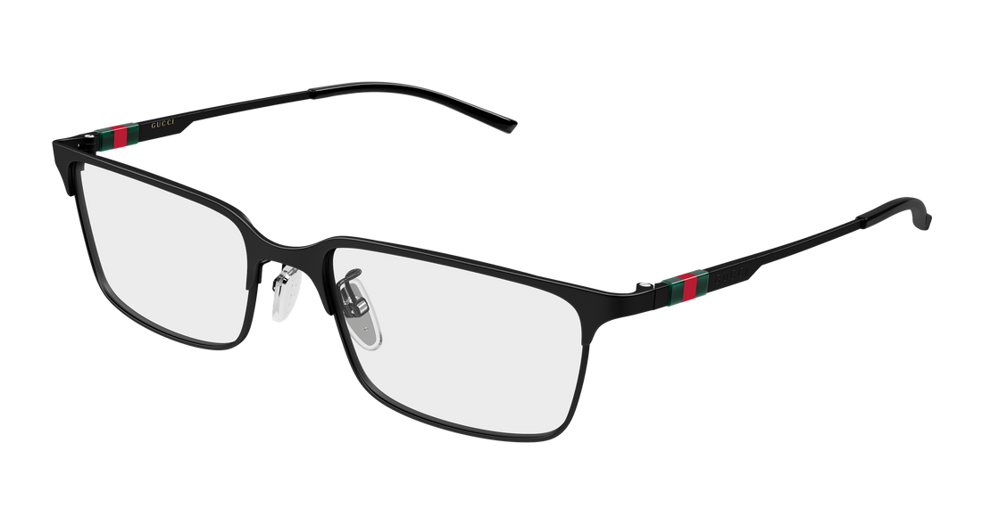 Glasögon gucci gg2245ol 002 negro rectangular / squared masculino storlek 54mm - Huvudvy