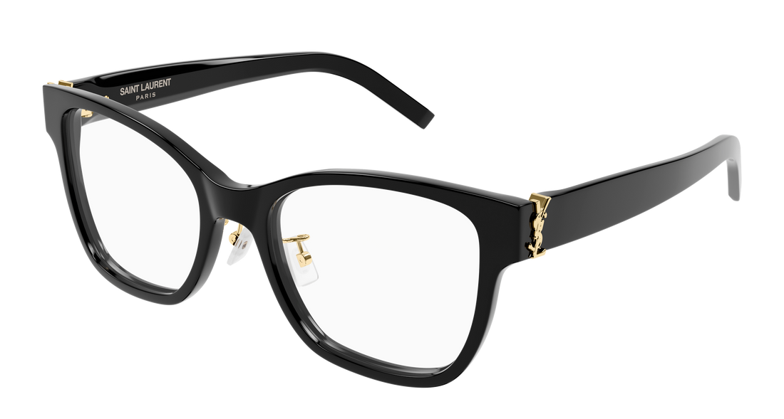 Brillen saint laurent sl m158/f 001 negro cat eye femenino größe 54mm - Hauptansicht