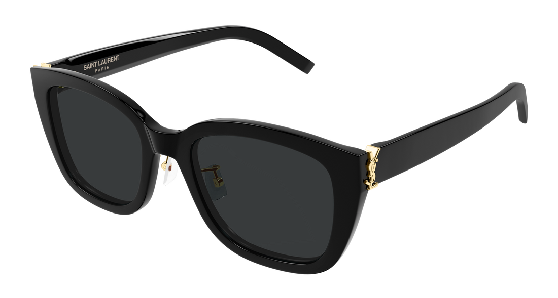 Óculos de sol saint laurent sl m176/k 001 negro cat eye femenino tamanho 55mm - Vista principal