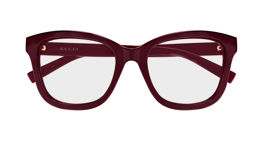 Brillen gucci gg2104o 003 burdeos rectangular / squared femenino größe 53mm - Detailansicht