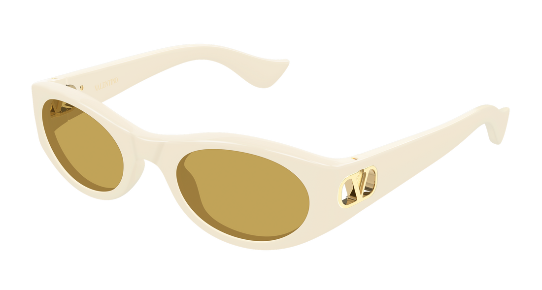 Occhiali da sole valentino vg0015s 004 beige round/oval/panthos femenino taglia 52mm - Vista principale