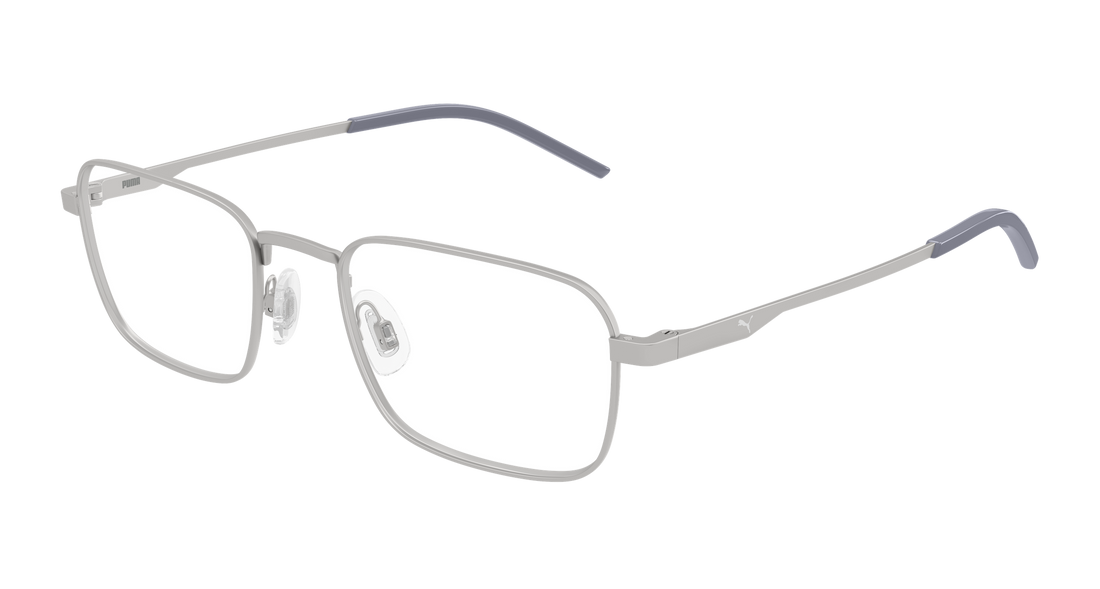 Gafas graduadas puma pu0534o 006 plateado rectangular / squared masculino talla 56mm - Vista principal