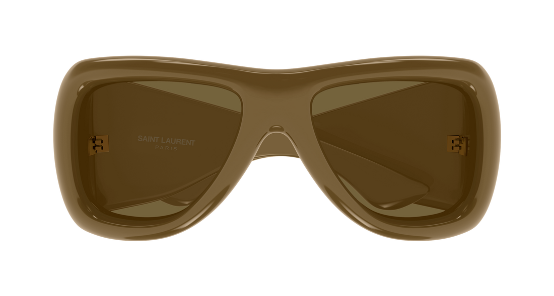 Gafas de sol saint laurent sl 902 howl 009 marron pilot/navigator unisex talla 63mm - Vista de detalle