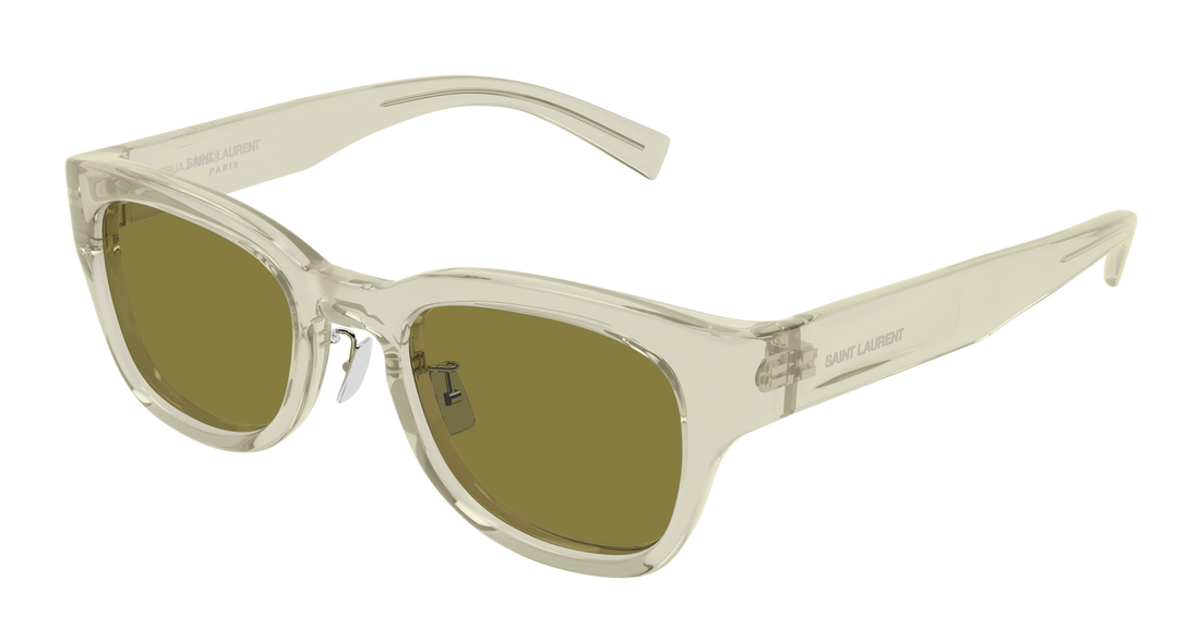 Óculos de sol saint laurent sl 957/j 004 verde rectangular / squared femenino tamanho 50mm - Vista principal
