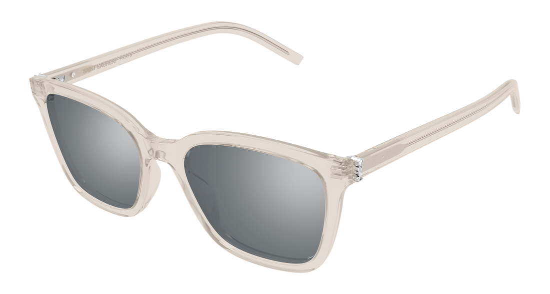 Óculos de sol saint laurent sl m178 004 beige cat eye femenino tamanho 54mm - Vista principal