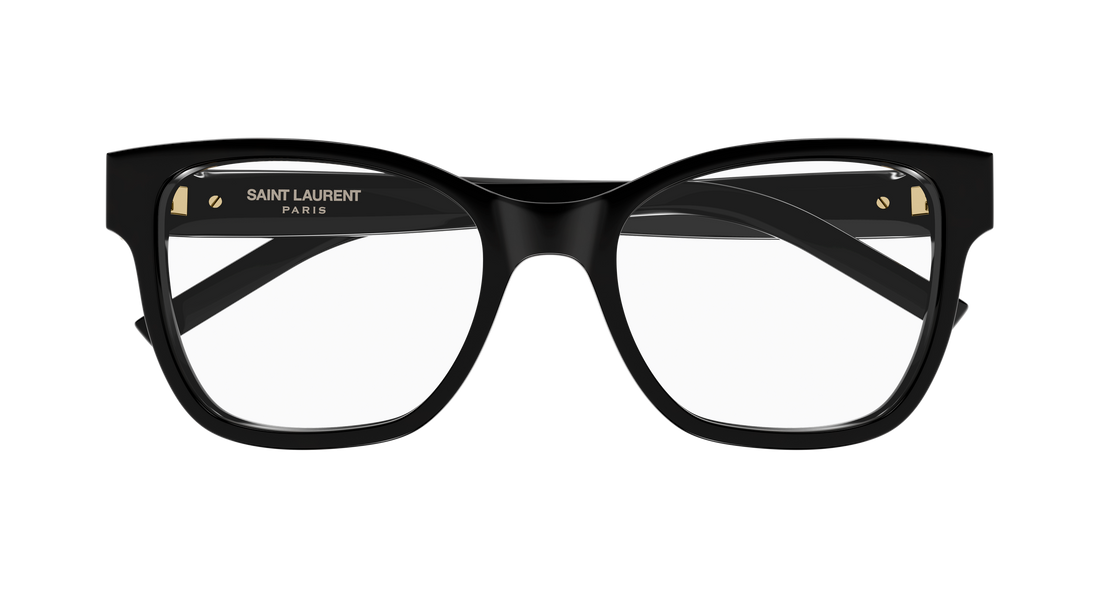 Prescription glasses saint laurent sl m158 001 negro cat eye femenino size 52mm - Detailed view
