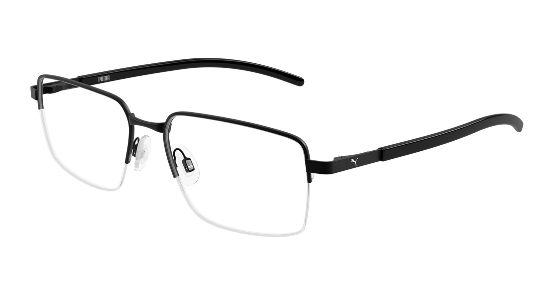 Occhiali da vista puma pu0538o 010 negro rectangular / squared masculino taglia 59mm - Vista principale