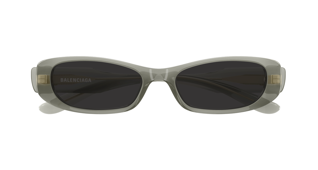 Lunettes de soleil balenciaga bb0510s 004 verde rectangular / squared femenino taille 55mm - Vue détaillée