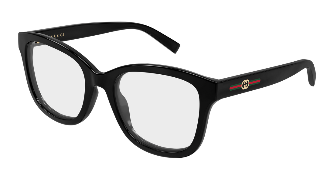 Occhiali da vista gucci gg2104o 001 negro rectangular / squared femenino taglia 53mm - Vista principale