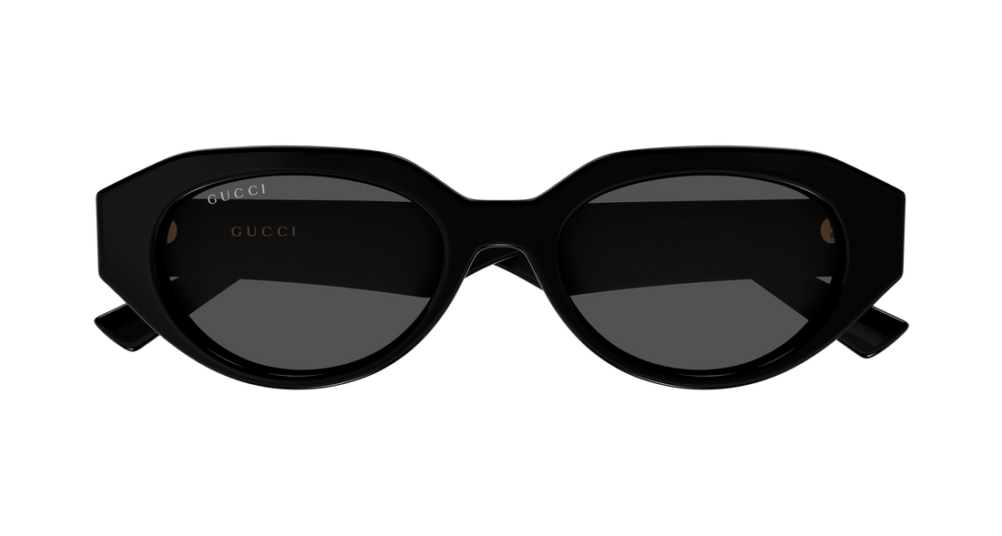 Solglasögon gucci gg2206sa 001 negro round/oval/panthos femenino storlek 53mm - Detaljvy