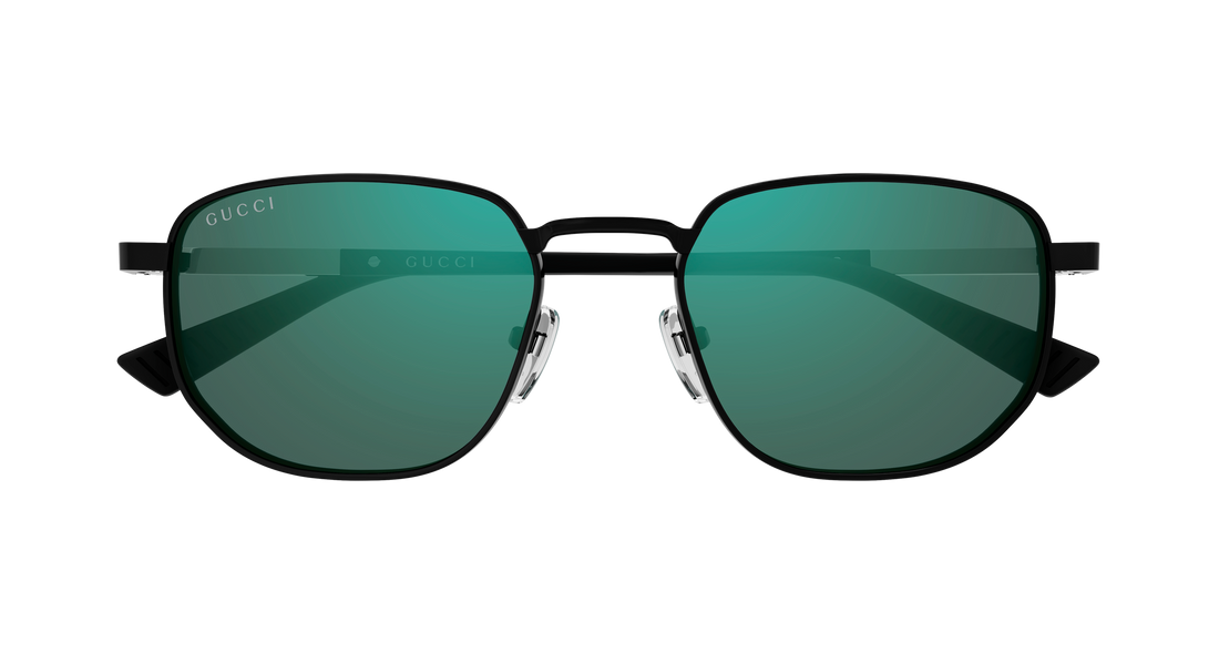 Occhiali da sole gucci gg2093s 004 negro rectangular / squared masculino taglia 54mm - Vista dettagliata