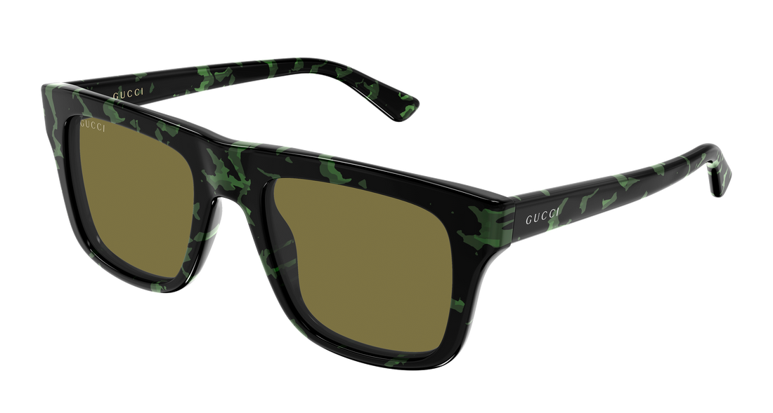 Solbriller gucci gg2242s 003 havana rectangular / squared masculino størrelse 51mm - Hovedvisning