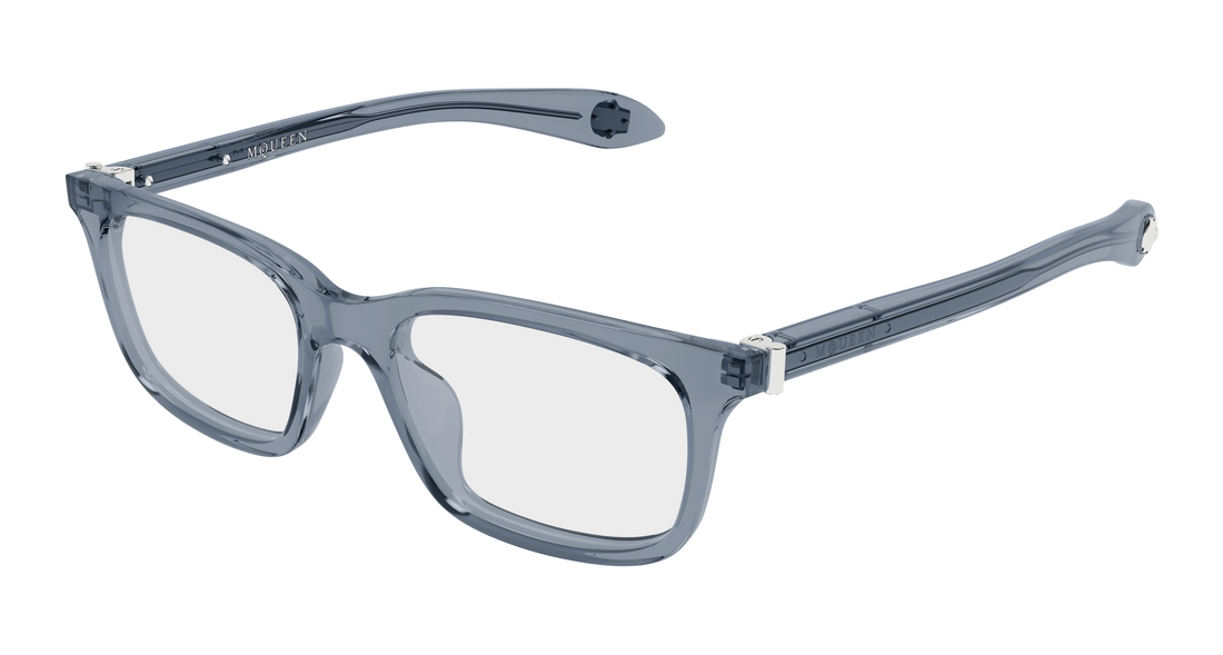 Gafas graduadas alexander mcqueen am0587o 004 gris rectangular / squared masculino talla 53mm - Vista principal