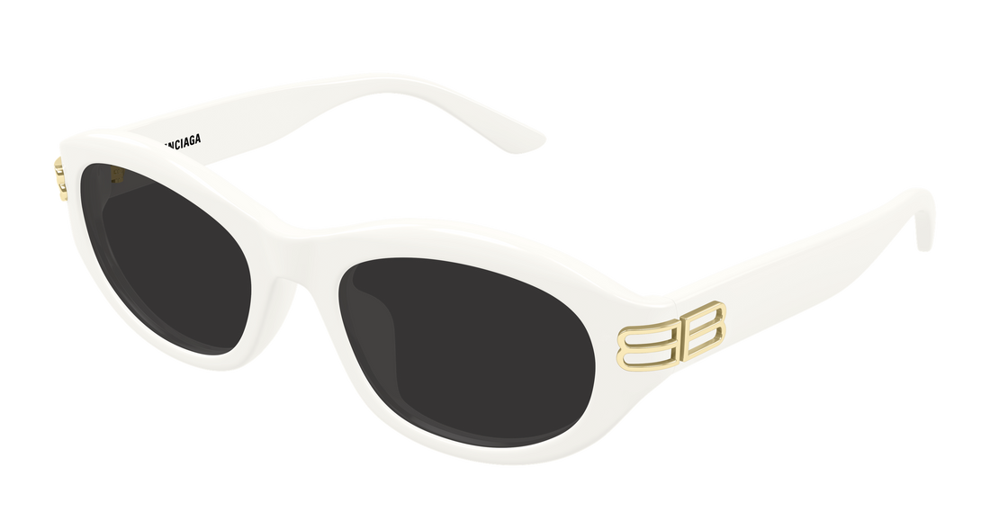 Occhiali da sole balenciaga bb0434sk 008 beige round/oval/panthos femenino taglia 55mm - Vista principale