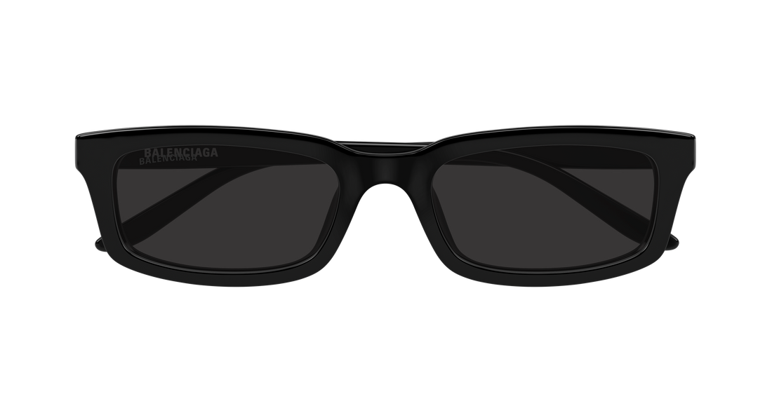Occhiali da sole balenciaga bb0526s 001 negro rectangular / squared unisex taglia 55mm - Vista dettagliata