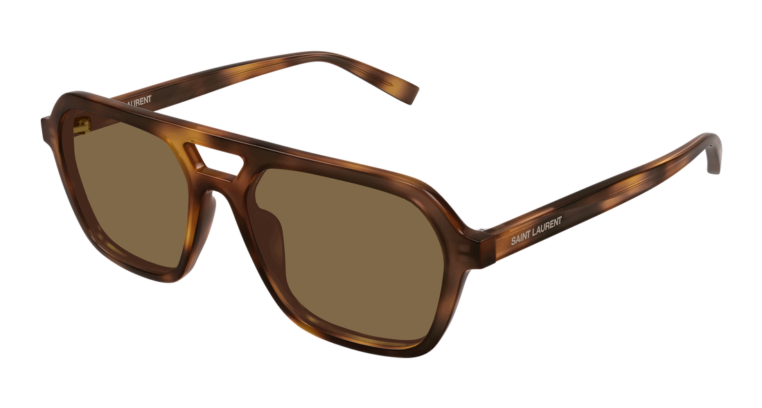 Solbriller saint laurent sl 905 007 havana rectangular / squared masculino størrelse 57mm - Hovedvisning