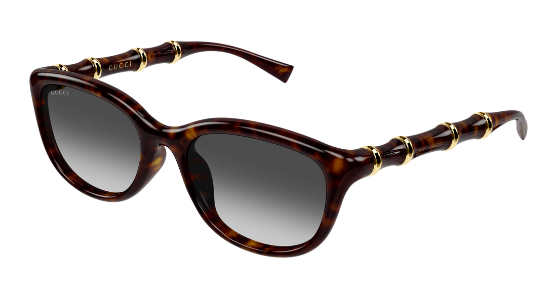 Lunettes de soleil gucci gg2062sa 002 havana rectangular / squared femenino taille 54mm - Vue principale
