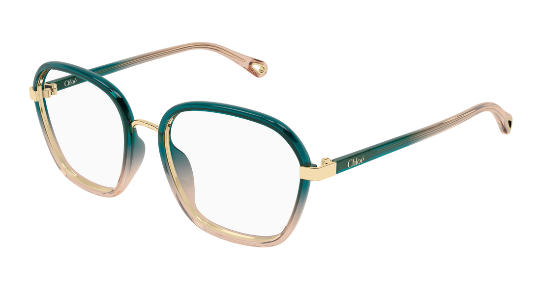 Briller chloé ch0309o 009 light rectangular / squared femenino størrelse 54mm - Hovedvisning