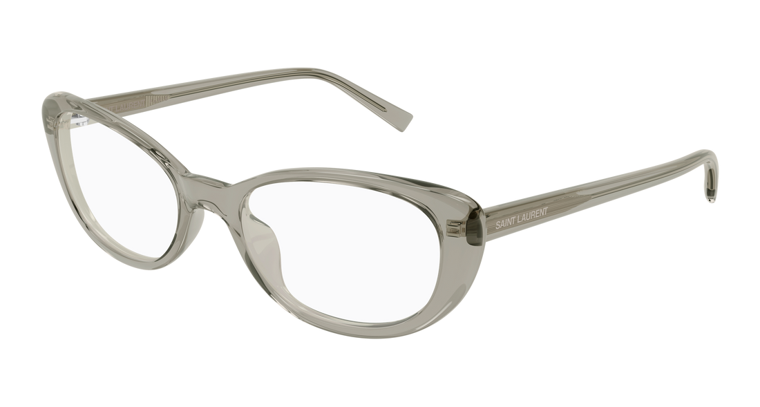 Brillen saint laurent sl 822 opt 007 marron cat eye femenino größe 52mm - Hauptansicht